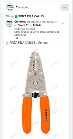 Catálogo de productos